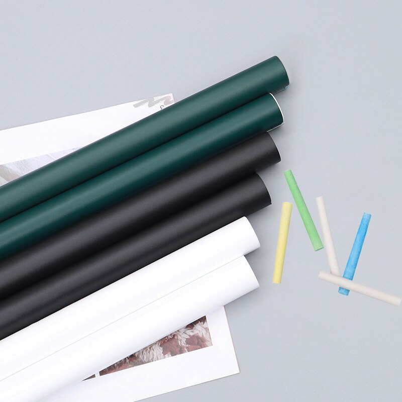 Verdikte Blackboard Muursticker Pvc Onderwijs Bericht Board Graffiti Muur Sticker Milieubescherming Whiteboard Plakken