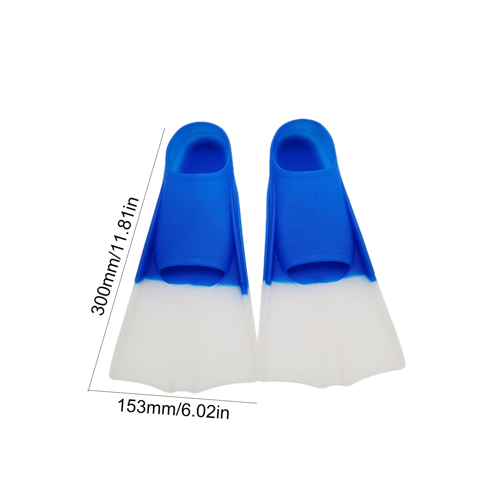 Zwembad Vinnen Voet Vinnen Zwemmen Vinnen Mermaid Tail Duiken Flippers Dompelpompen Snorkelen Volwassen/Kind Flexibele Comfort Draagbare