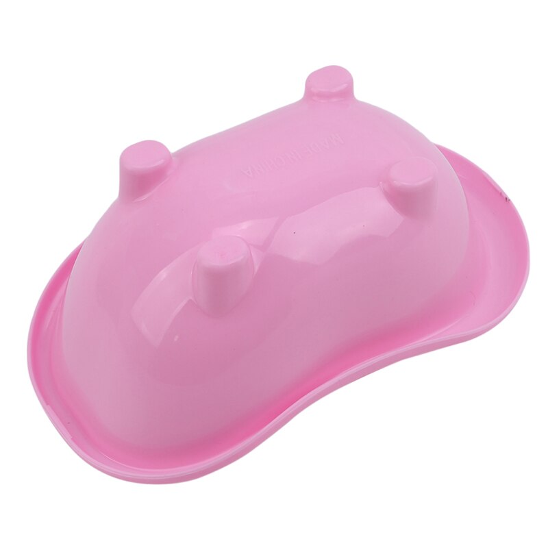 Gran venta creativa bonita funda de baño Mini hámster gerbiles bañera pequeñas mascotas baño arena habitación rosa para mascotas