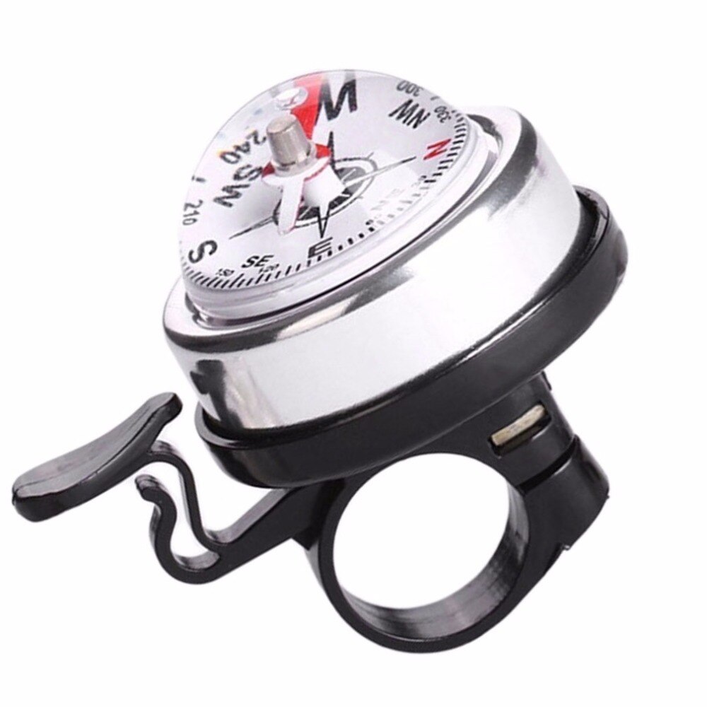 Brújula bicicleta timbre montaña timbre bocina de bicicleta cuerno anillo Metal plástico ciclismo alarma con guía al por mayor práctico y cómodo