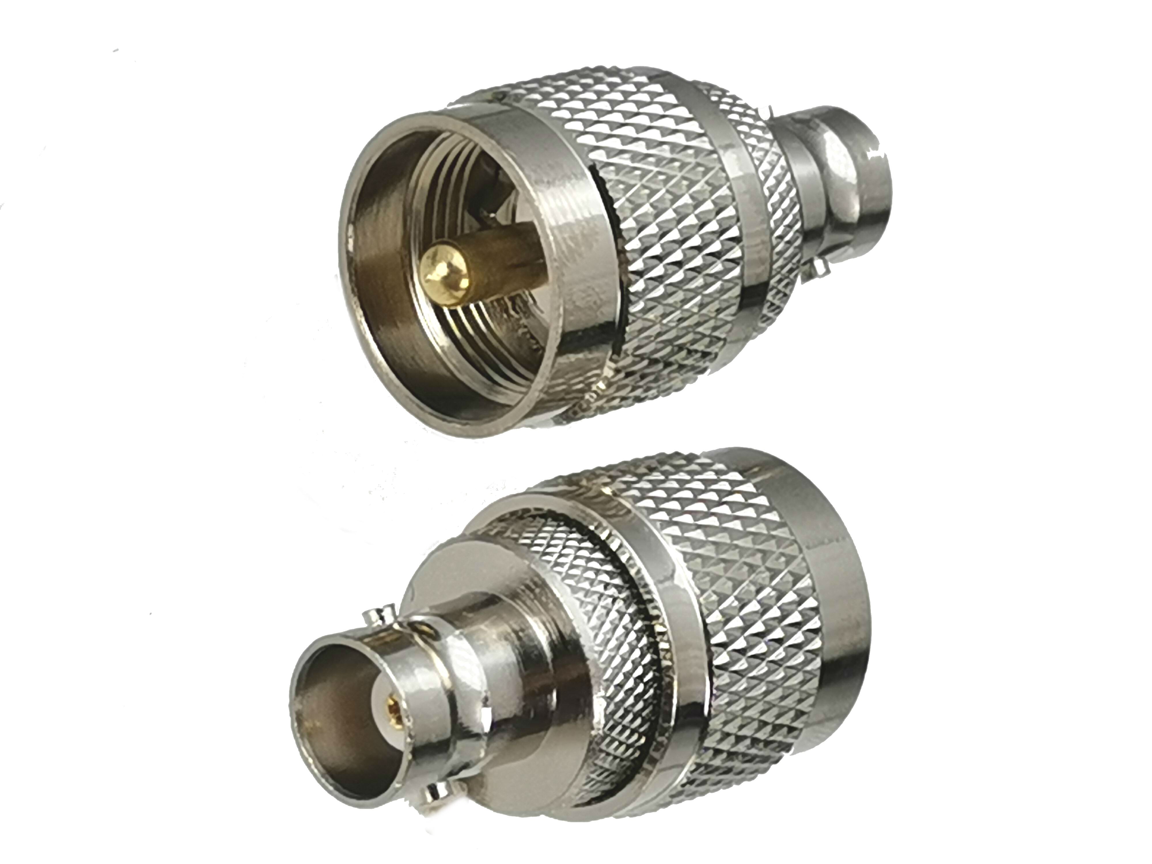 Stk Rf 1 stk stik adapter bnc hunstik til uhf pl259 hans... – Grandado