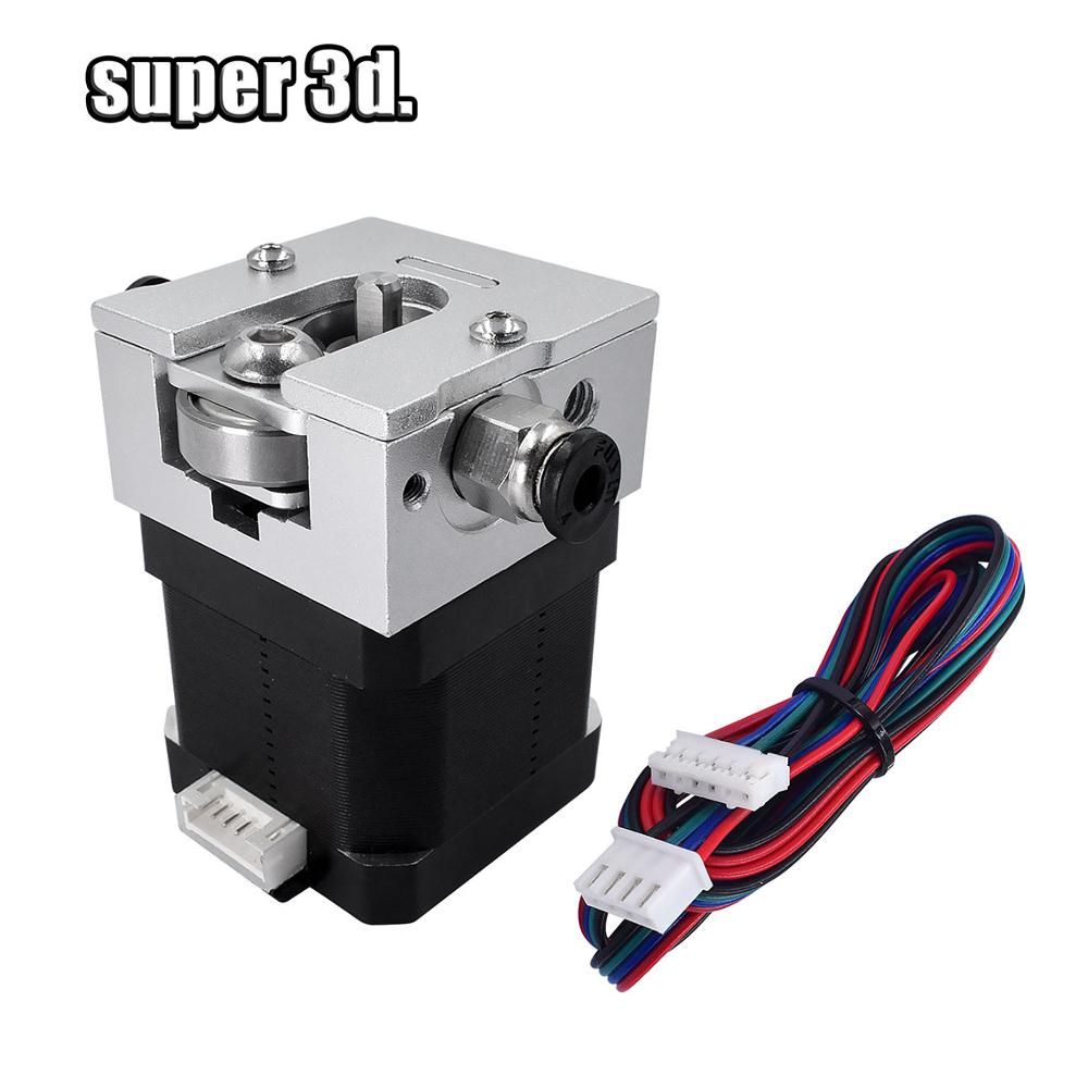 3D Drucker Bulldog Extruder DIY Bowden Alle metall splitter 1,75/3,00mm Aluminium mit Nema 17 Stepper motor Reprap