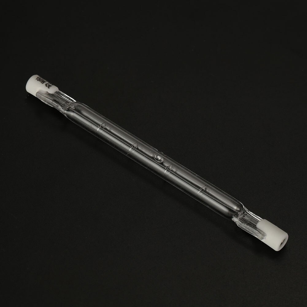 Lámpara de tungsteno-yodo 150 W, fuente de hogar, lámpara halógena de vidrio para interiores y exteriores, brillante R7S 220 V-240 V, iluminación de la habitación segura duradera