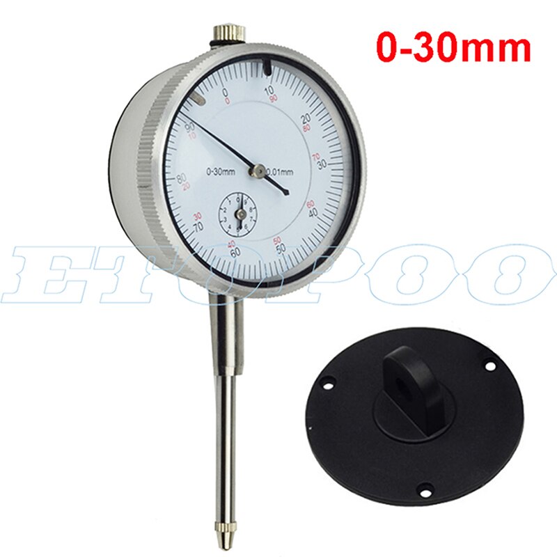 0-10Mm 0-25Mm 0-30Mm 0.01Mm Dial Indicator Gauge Meter Precieze Indicator gauge Meten Instrument Tool Dial Gauge Micrometer