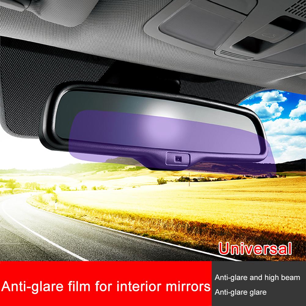 1pc universal bil interiör bakifrån antireflexfilm bländande backspegel skyddande klistermärke auto styling delar