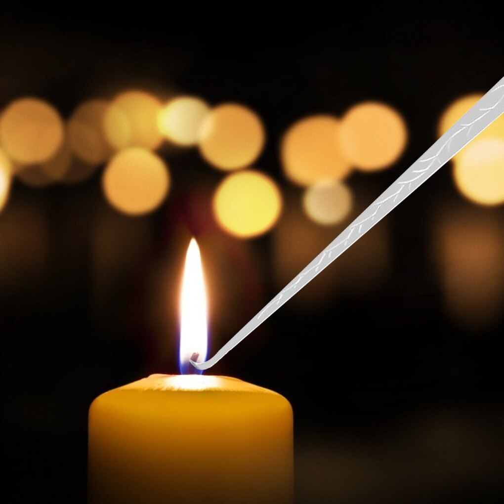 Candle Wick Scissors Stainless Steel Non-slip Aroma Candle Wick Trimmer Clipper Trimming Tool