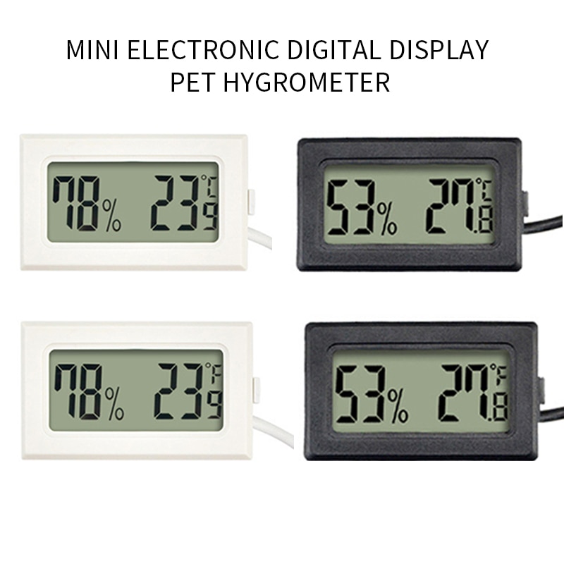 Embedded Digital Hygrometer Humidity Gauge Monitor Digital Thermometer Humidity Electronic Instruments Hygrometer Temperature 2
