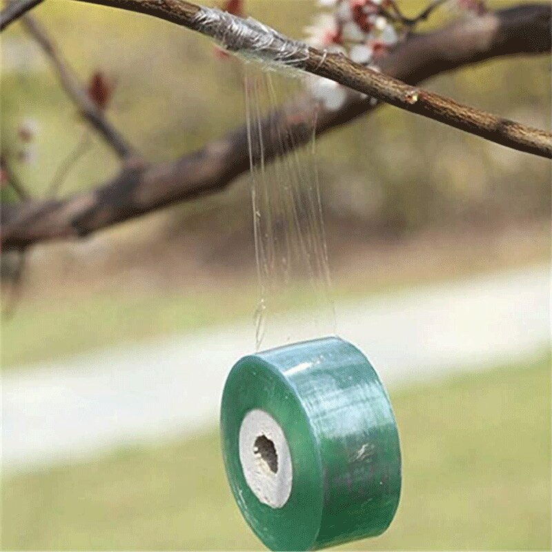 Cinta de injerto estirable para plantas de jardín, cinta de Película autoadhesiva para siembra de árboles frutales, vivero, 3/4/5cm * 100M XH8Z, 2 uds.