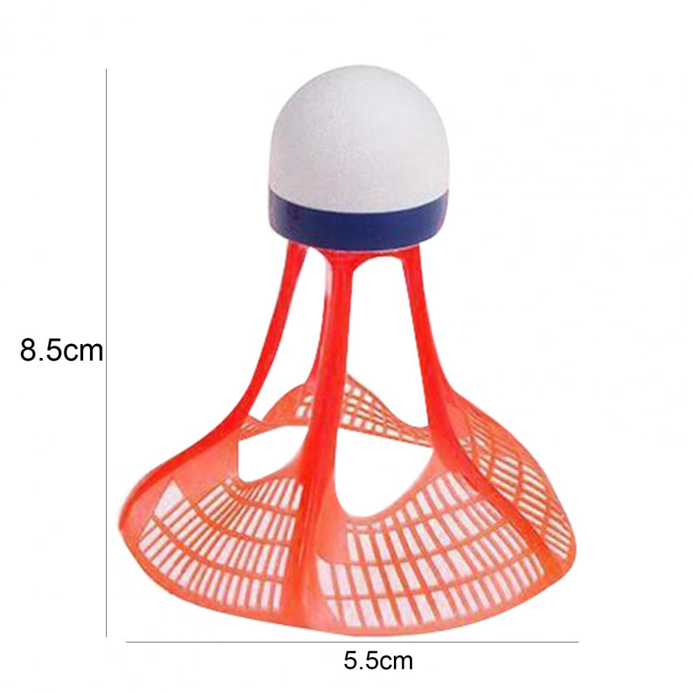 3Pcs Winddicht Plastic Nylon Badminton Ballen Volwassen Student Gym Fitness Tools Sport Training Indoor Outdoor Shuttles