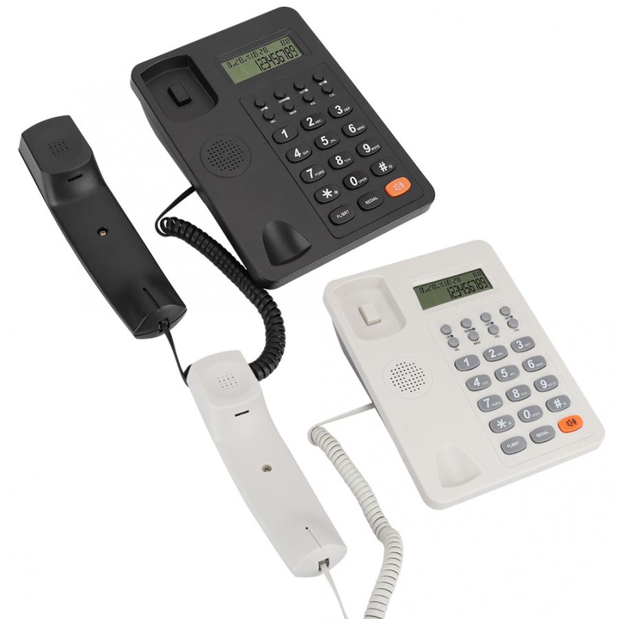 Telefoon kx -t8206 engels kantoor desktop telefoon dtmf\fsk dual system vaste lijn met lcd-scherm draadloze telefoon voor thuis