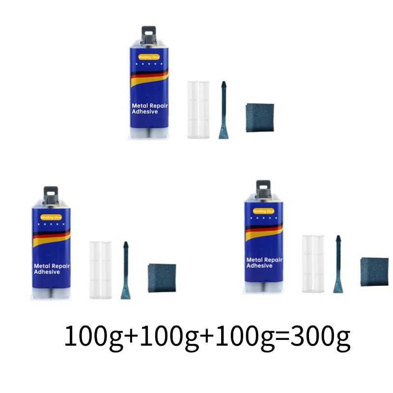 Strong Metal Repair Glue High Strength AB Glue Cold Welding Glue Magic Plastic Repair Industrial Repair Agent AB Glue Sealant: Pink