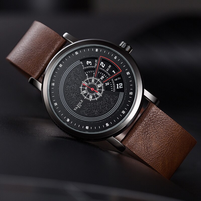 YAZOLE Mode Polshorloge Voor Mannen Waterdichte Hollow Quartz Horloge Mannen Casual Sport Horloge Montre Homme Relogio Masculino