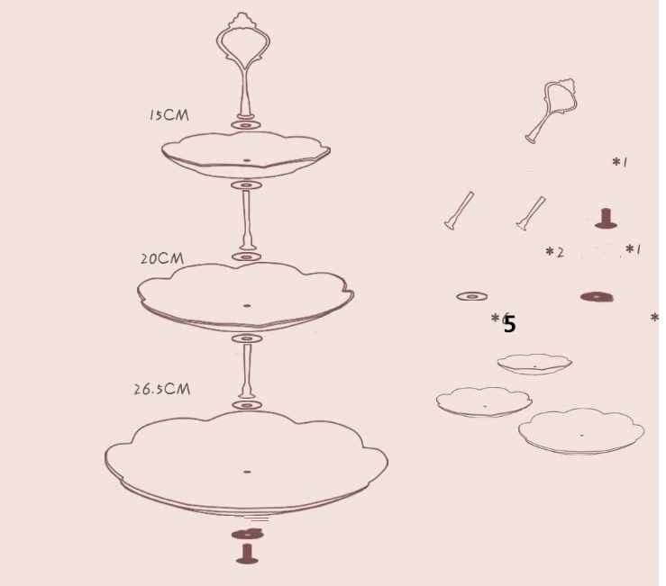 Ronde witte reliëf keramische fruitschaal europese drielaagse snackschaal taartschaal woonkamer snoepschaal plank