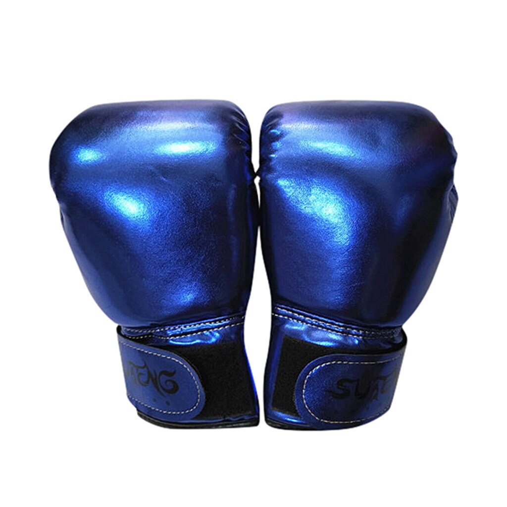 Children Boxing Gloves Children Solid Boxing Gloves Kickboxing Punching Bag Training Fight Age 3-10 Kickboxing Punching Bag: Blue
