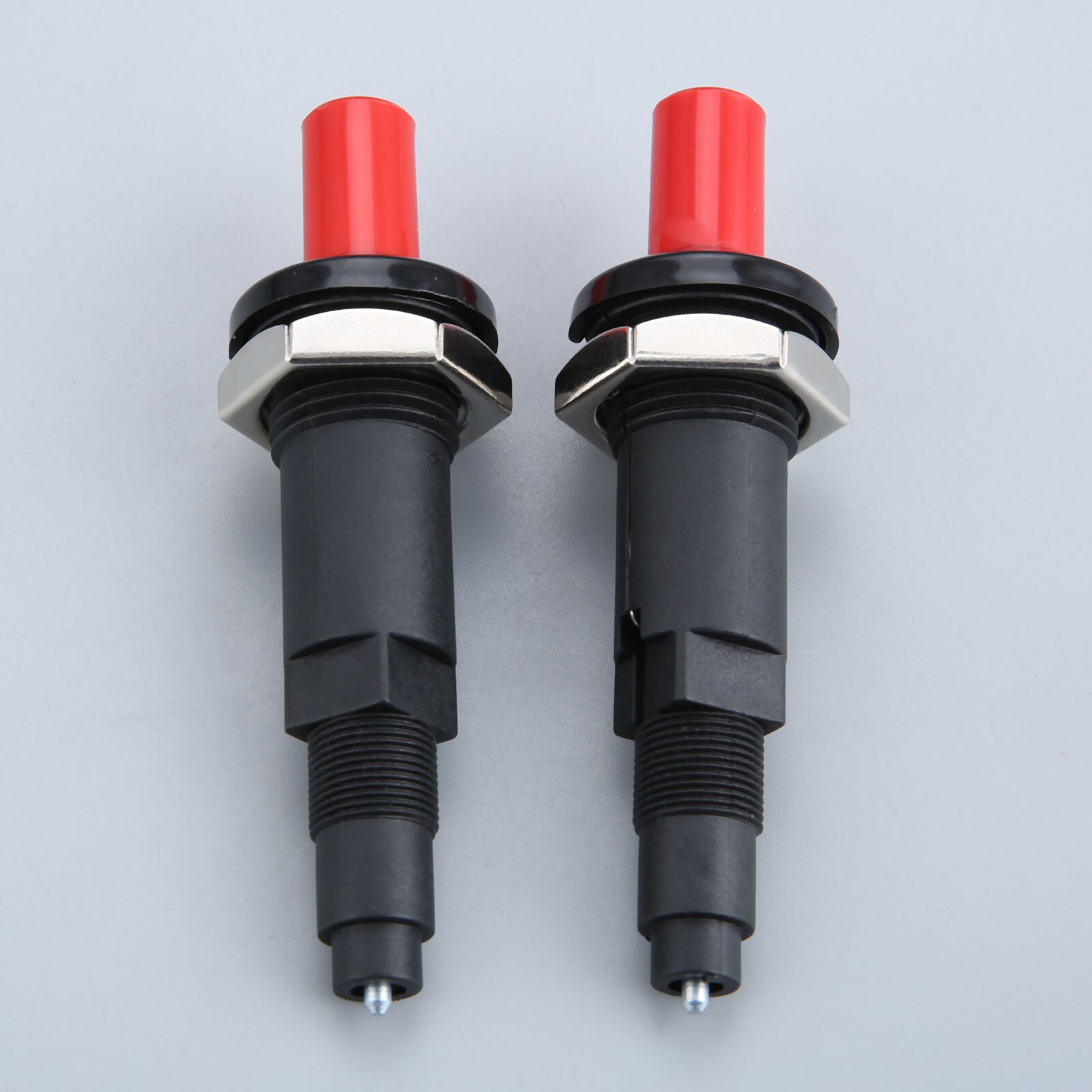 2pc Piezo Ceramic Ignitor Kit Grill Stove Igniter Spark Plug Push Button Ceramic For Gas Heaters BBQ Grill Igniter Gas Stove