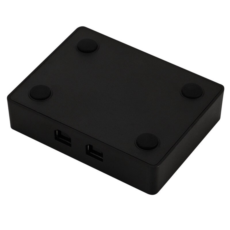 Usb 2.0 Switcher Hoge Snelheid 2 Port Usb Schakelaar Voor Toetsenbord Muis Printer Monitor Switch Selector