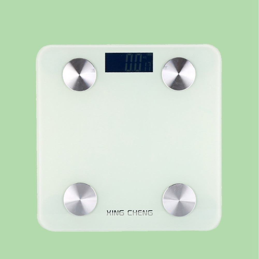 Body Fat Scale Smart Digital Bathroom Wireless Weight Scale Body Composition Analyzer without Battery (Black)