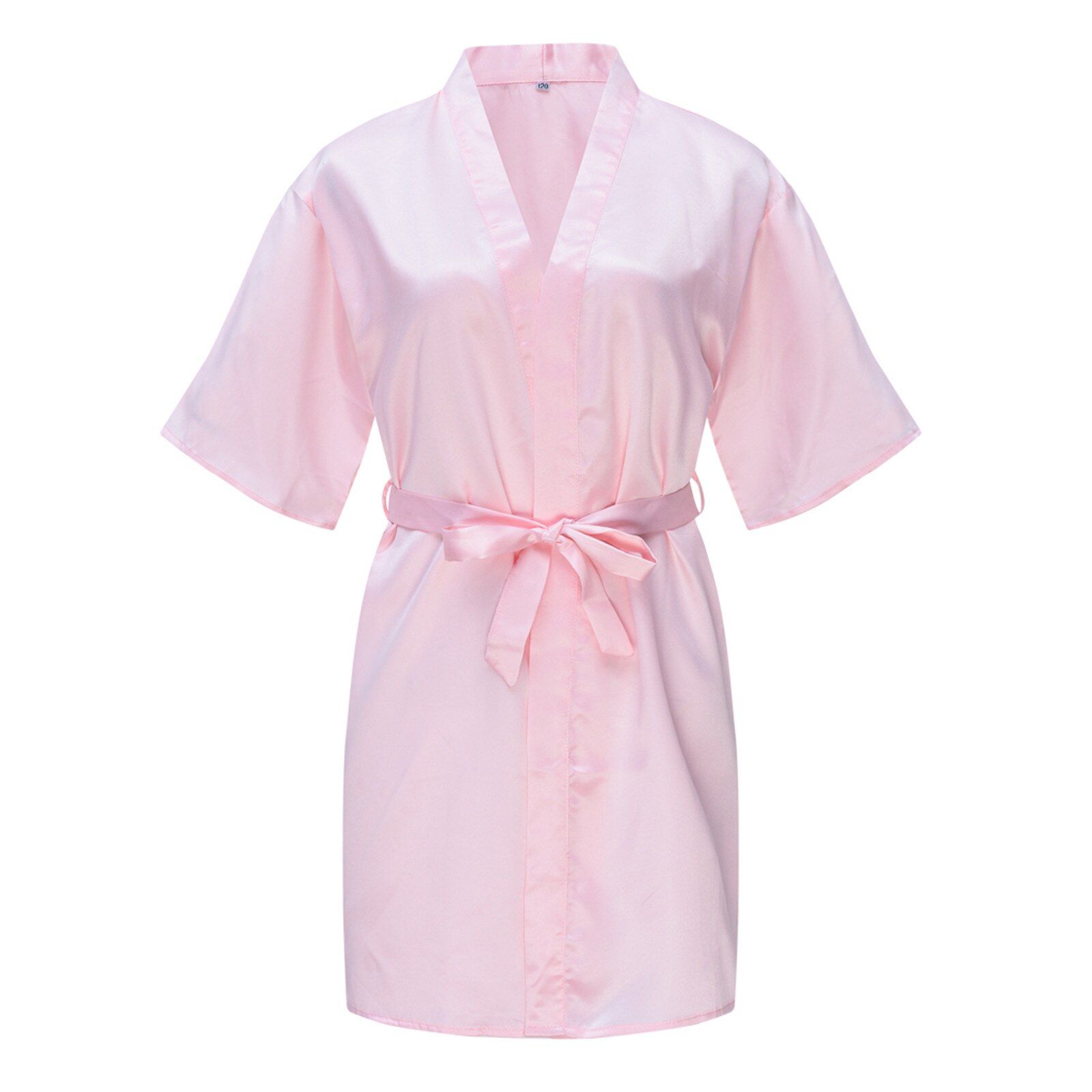 Ropa de maternidad para mujeres embarazadas, Kimono liso de verano, bata de baño, ropa de dormir, abrigo