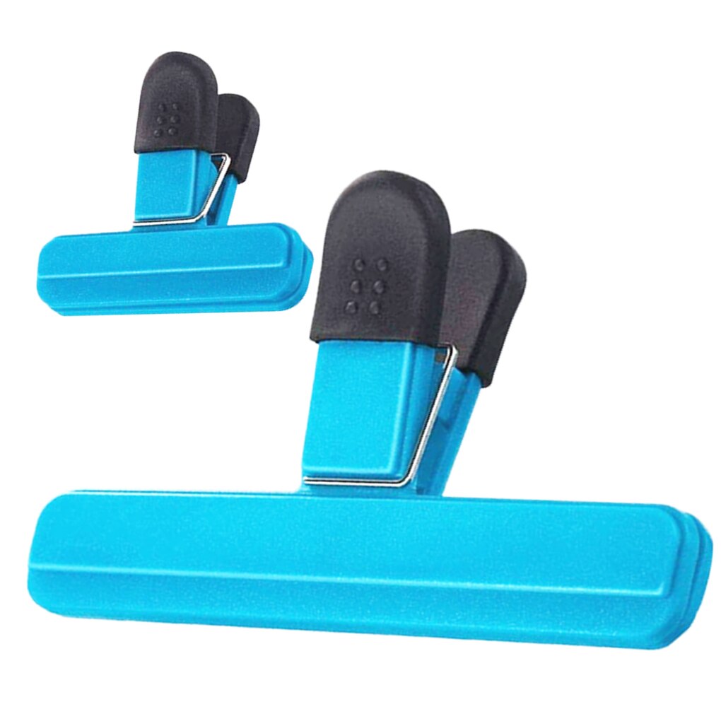 Clips de scellage en plastique pour sacs alimentaires, 6 pièces, résistant à l'humidité, pour collation, pommes de terre, carte postale, Gadgets de cuisine ménagers