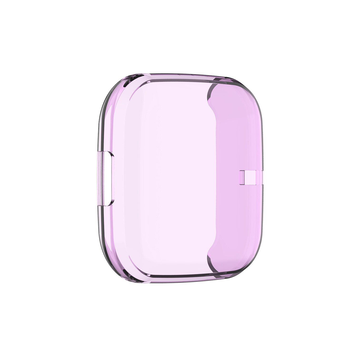 FIFATA Protective Shell For Fitbit Versa 2 Case Smart Watch Screen Protector TPU Cover For Versa2 Protection Frame Accessories: Purple 1