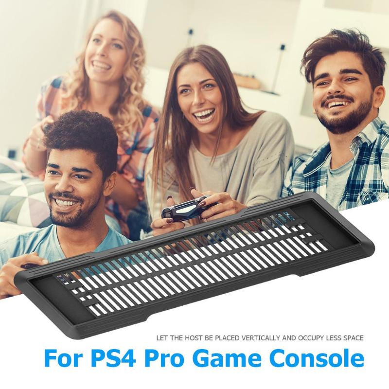 Vertical Stand Dock for for PS4 Pro Console Bracket Cooling Stand Mount Support for PS4 Pro Console Holder Gaming Accessories