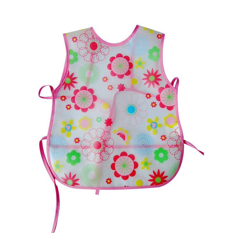 Baby Slabbertjes - EVA Plastic Waterdicht - Cartoon Print - Voeding Smock voor Peuters: 5