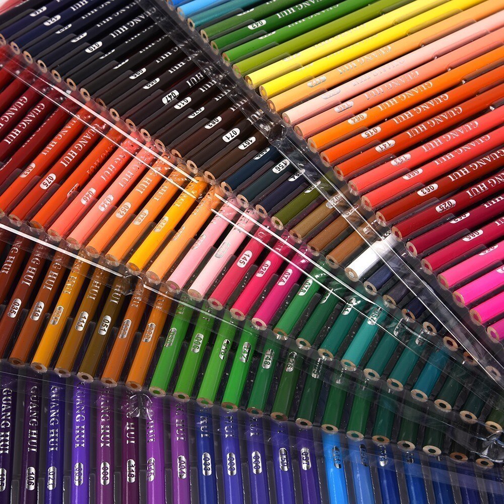 48/72/120/160 Kleuren Art Gekleurde Tekening Potloden Voor Kunstenaar Schets Kunstenaar Schrijven Voor Tekening Schets School art Supply