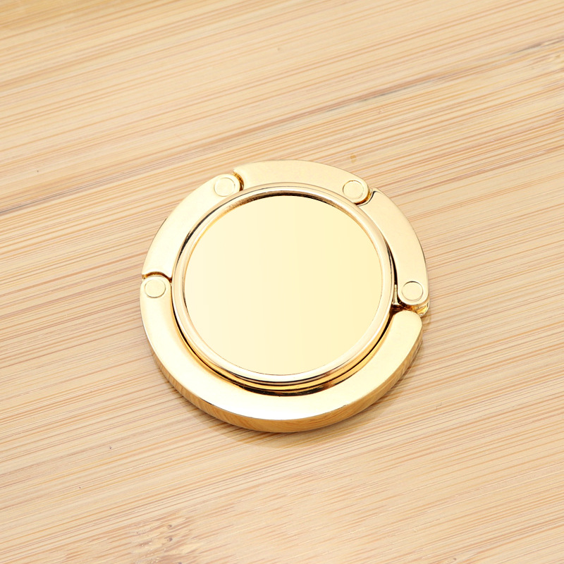 1 st gör-det-själv bärbar vikbar tom legering handväska handväska väskhängare krok hållare bordskrok unika väskdelar tillbehör