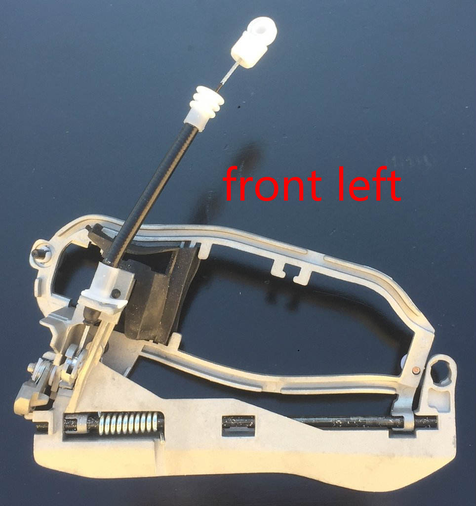 Dla BMW X5 E53 klamka robić drzwi wewnętrzna poza tył przód lewy prawy przewoźnik 51218243615 51218243616 51228243635 51228243636: z przodu lewo