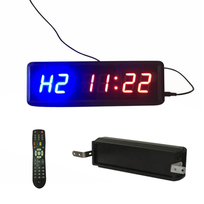Led Crossfit Timer Garage Timer Sport Training Klok Gym Tabata Timer Fitness Gym Timer Interval Timer Stopwatch Afstandsbediening