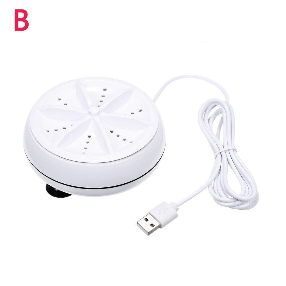Mini Washing Machine Portable Personal Rotating Turbine Washer Clothes Washing Machine For Home Business Trip: wonder washer B