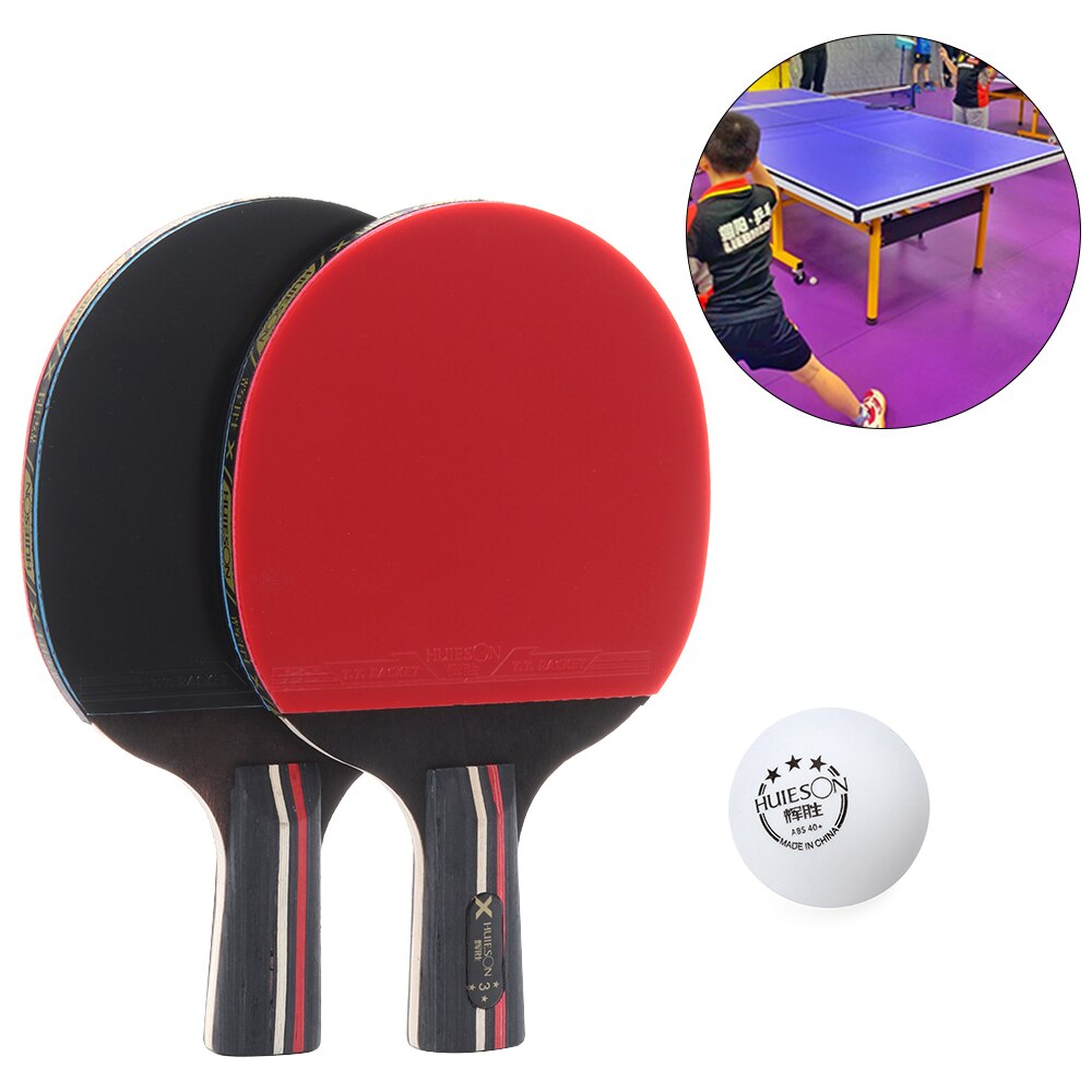 Portable Table Tennis Ping Pong Set 1.9M Telescopic Net Rack 1 Pair Table Tennis Paddle Pingpong Exercise Training Accessories