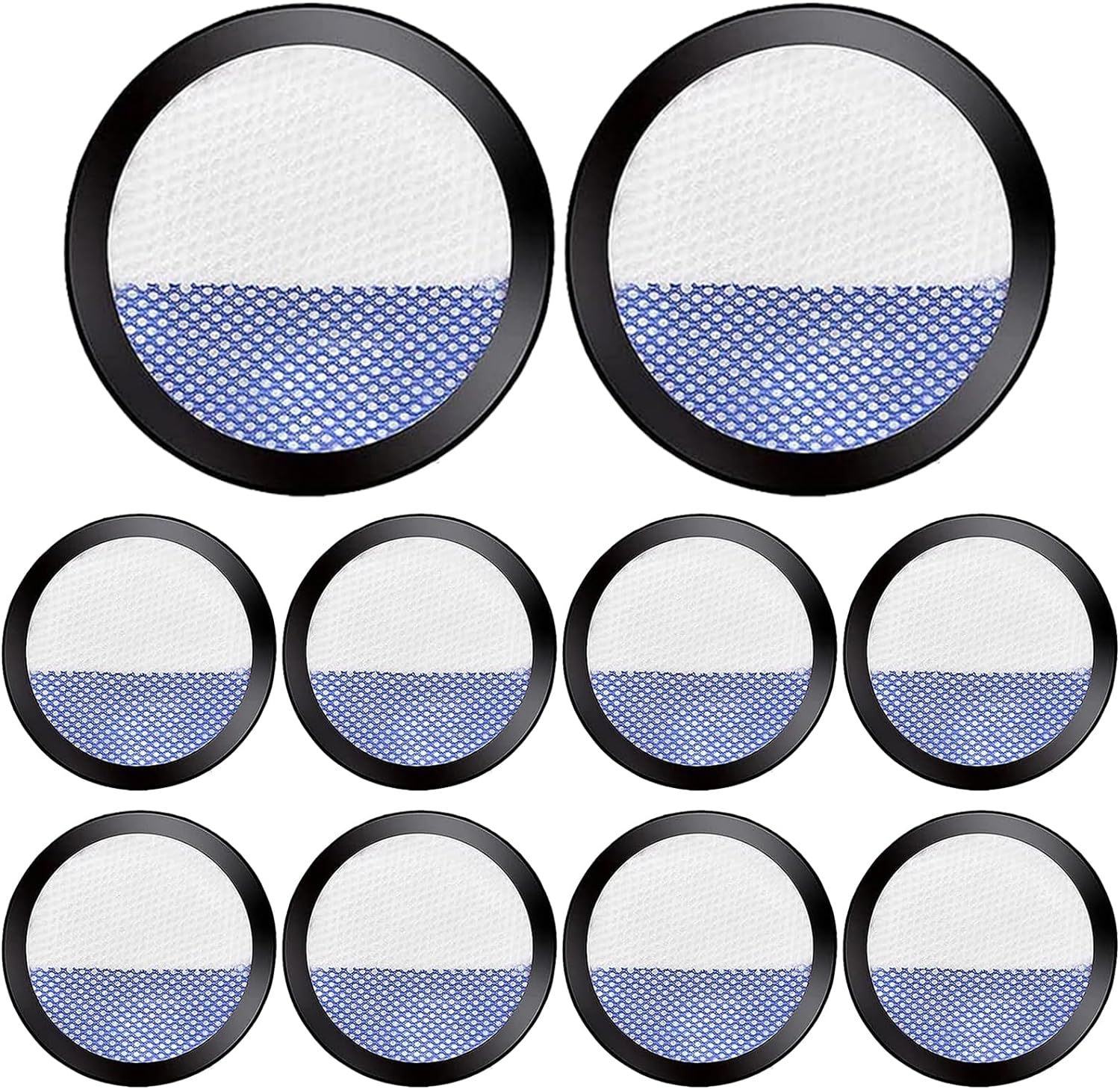 Eureka Filter For RapidClean Pro Cordless Stick Vacuum Cleaner NEC180 NEC185 NEC186 NEC190 Parts Replacement Home Appliance: light yellow