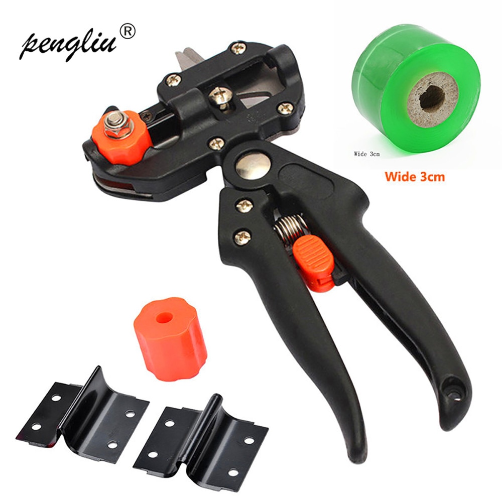 Garden Fruit Tree Pro Snoeischaar Scissor Enten Snijgereedschap + 3Cm Breed Tape Tuingereedschap Set Snoeischaar boom Snijgereedschap