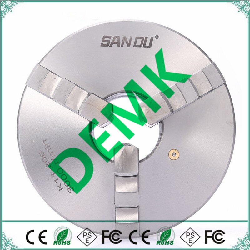 K11-80 K11 80 high-precision three/3 jaw chuck self-centering chucks 80mm 3 inch for Mechanical lathe,Mini lathe