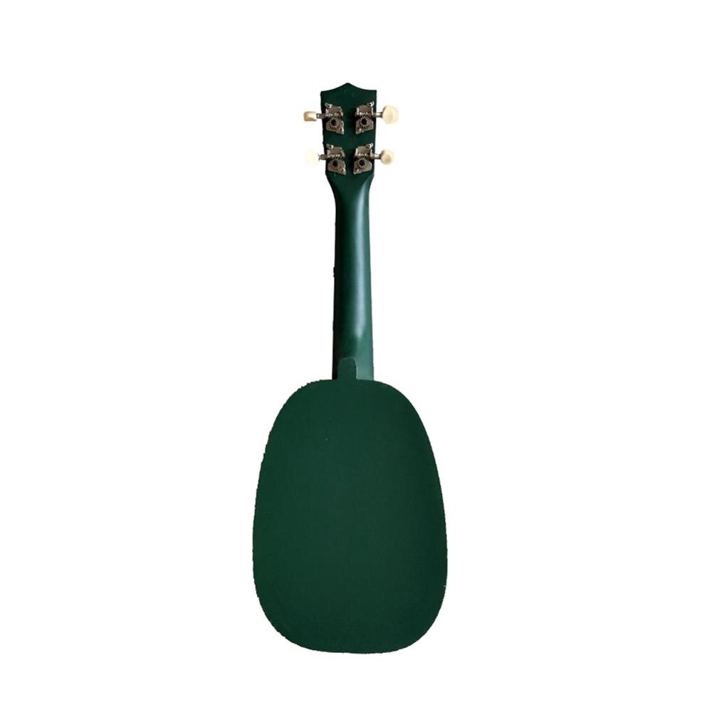 IRIN-ukelele de tilo con forma de sandía para principiantes, bolsa de almacenamiento, cuerdas, Capo, 21 pulgadas