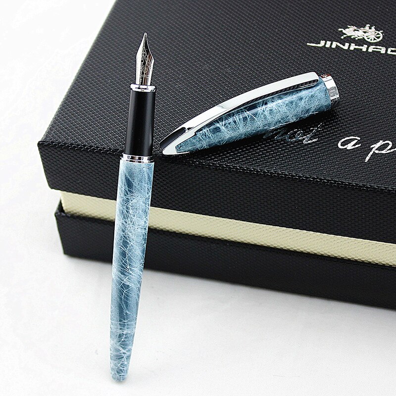 Stijl Luxe Jinhao 156 inkt Vulpen 0.5mm Penpunt Inkt Pen Financiële Kantoorbenodigdheden voor