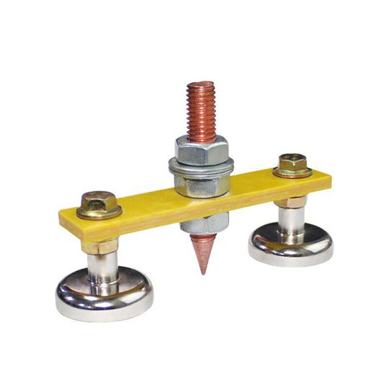 Magnetic Welding Head Safety Wire Holder With Copper Tail Welding Support Ground Clamp Welding Equipment Solder Tool
