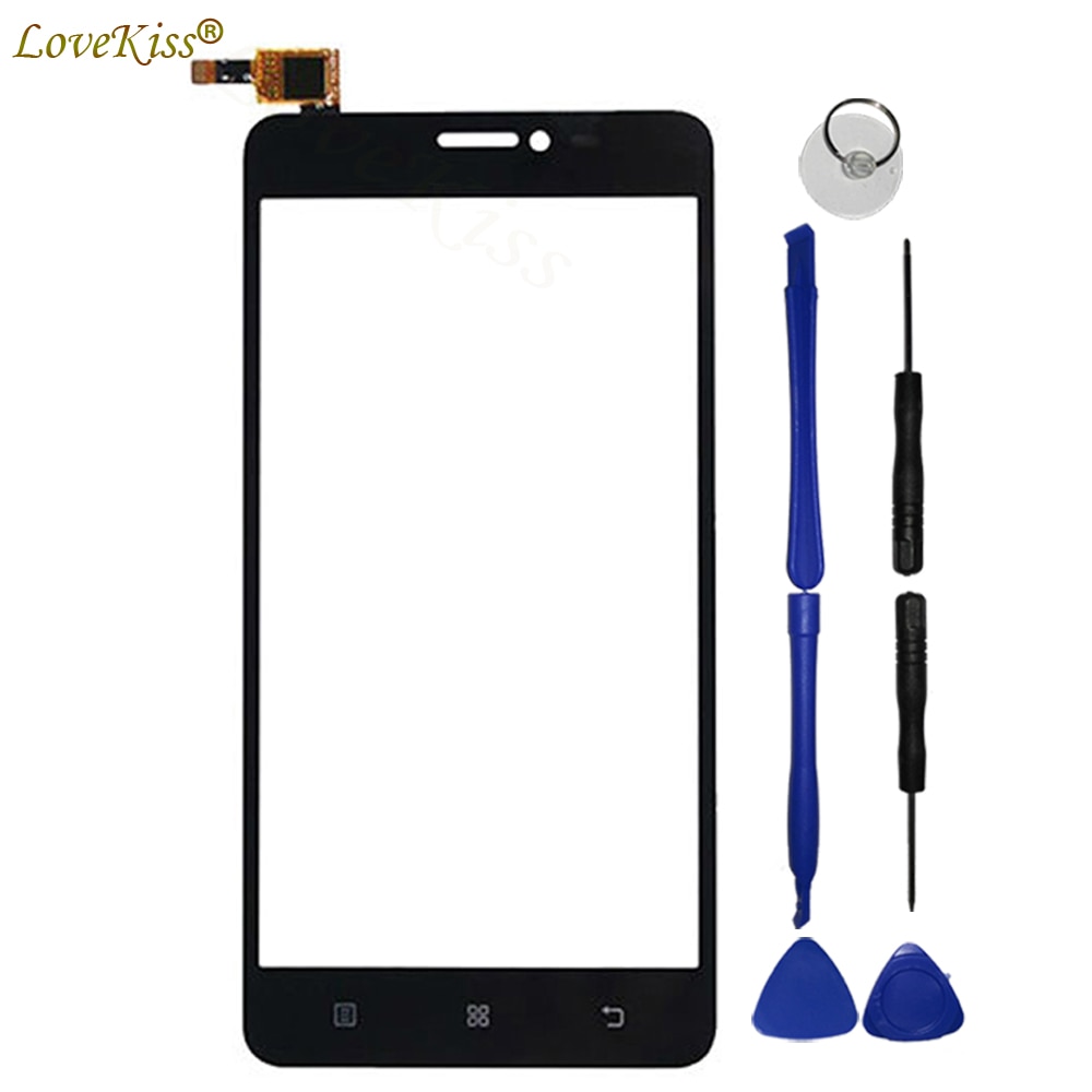 S850 Pannello Frontale Per Lenovo S850 S 850 S850T Sensore Touch Screen Display LCD Digitizer Copertura Esterna In Vetro Touchscreen di Ricambio