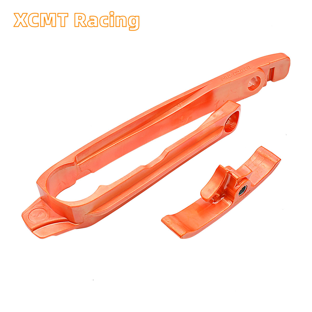 Protector deslizante de cadena para motocicleta, guía de brazo basculante para KTM EXC EXC-F SX SX-F XC XCW XCF-W 125 150 250 300 350 450 500: Verde militar
