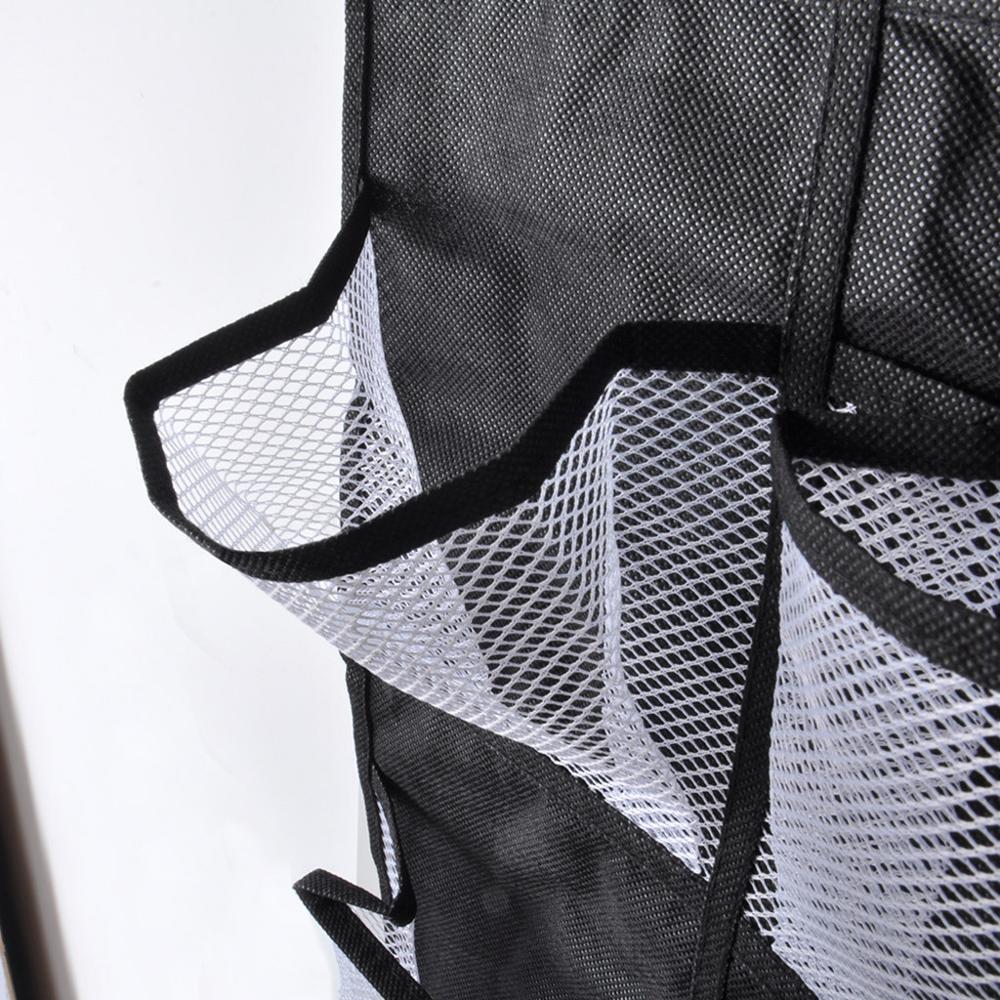 Organizador de zapatos colgante de malla grande con 28 bolsillos, compartimento de almacenamiento para ordenar bolsas colgantes de pared sobre la puerta, almacenamiento de zapatillas de zapatos #3