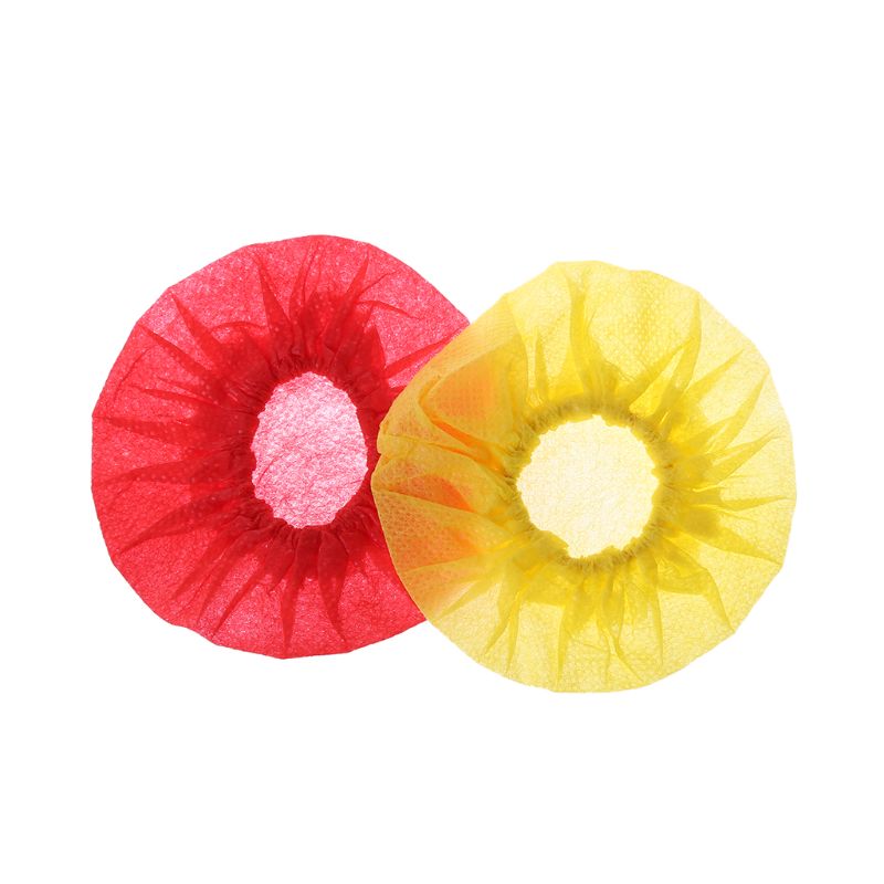 50Pair Disposable Non-woven Microphone Cover Removal Windscreen Protective Mic Cap Pad for KTV Karaoke Supplies