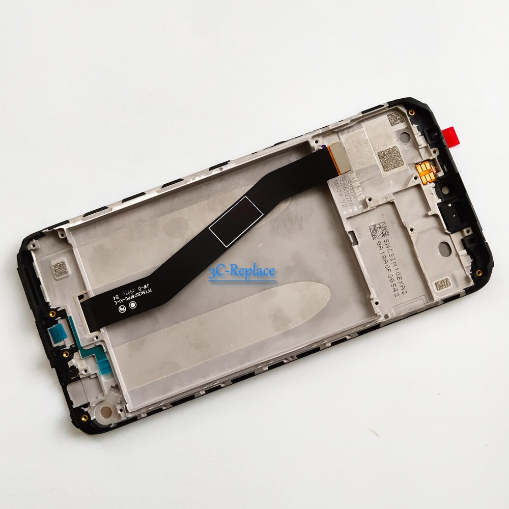 Black 6.2 inch For Xiaomi Redmi 8 / Redmi 8A Global LCD DIsplay Touch Screen Digitizer Assembly Replacement / With Frame