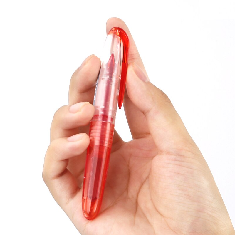 PILOT SPN-20F PETIT Mini Fountain Pens Fine Tip Writing Calligraphy Colorful Transparent Body Portable Pocket Pen