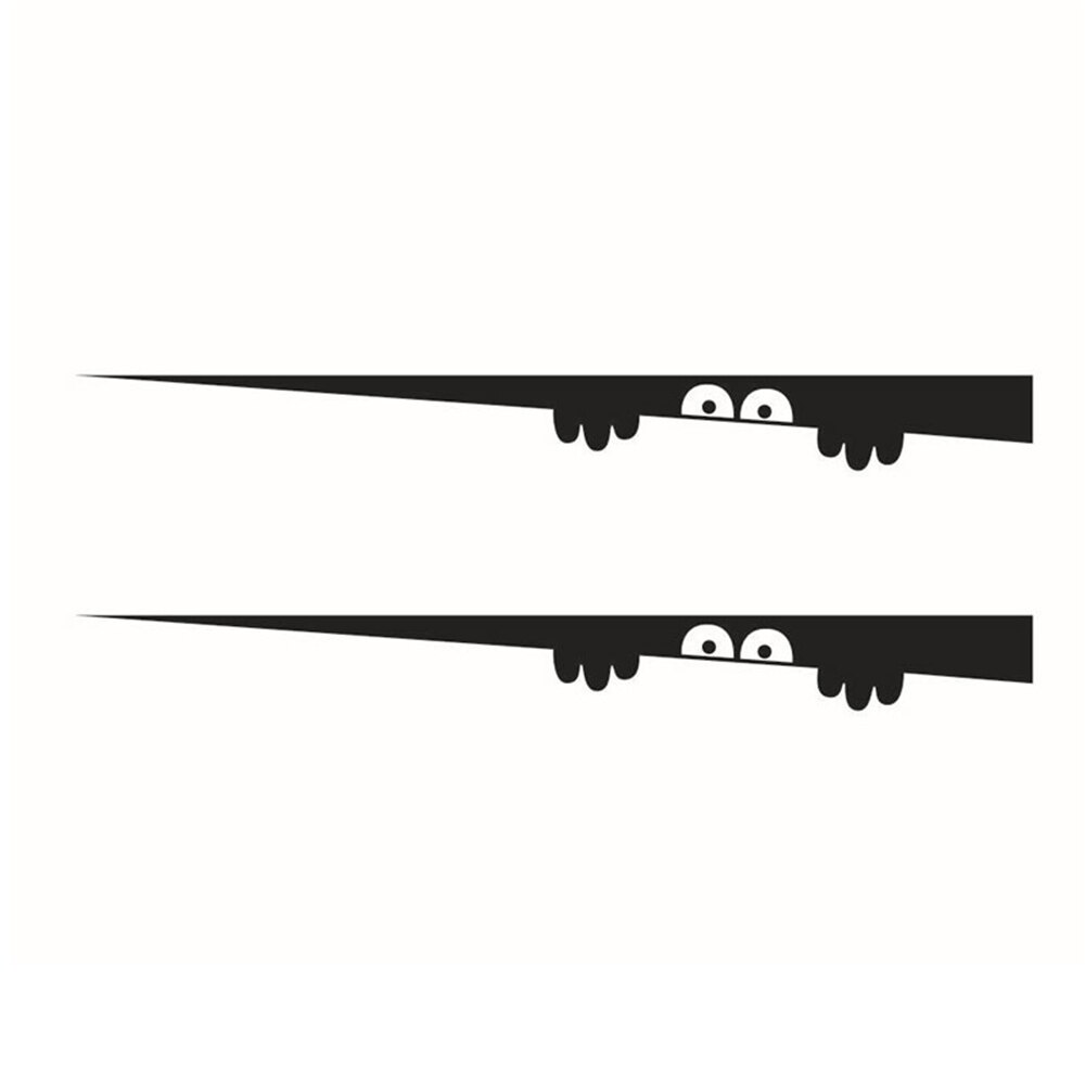 2 monster toilet stickers wall stickers art of DIY removable vinyl decal bathroom decoration