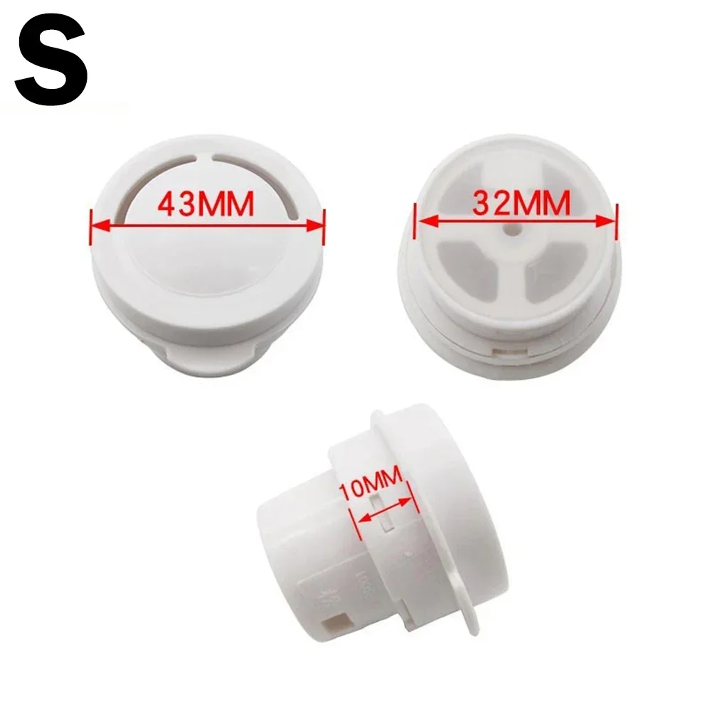 1pcs Rice Cooker Valve Electric Cooker Outlet Valve Bonnet L/M/S Electric Pressure Cooker Exhaust Valve Steam Safety Valve: Light Grey
