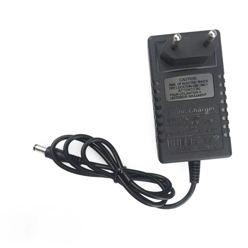 Universele oplader 21V wisselstroomadapter oplader met EU-stekker en US-stekker Geschikt voor lithium-elektrische boormachine/stroomschroevendraaier