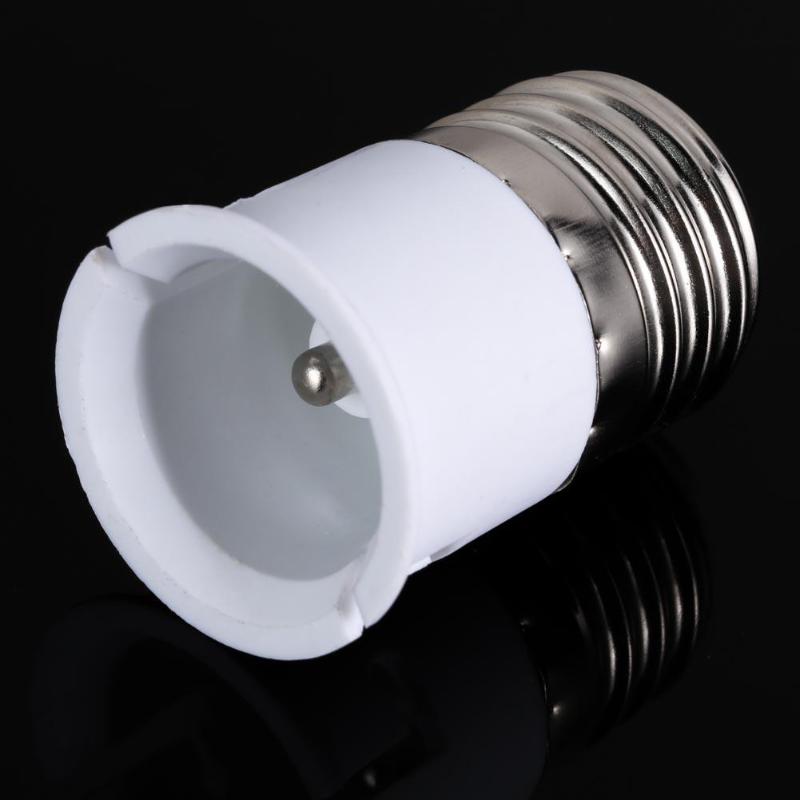 5pcs E27 to B22 Light Lamp Bulb Fireproof Holder Adapter Converter Socket Base Bayonet Cap to Edison Screw