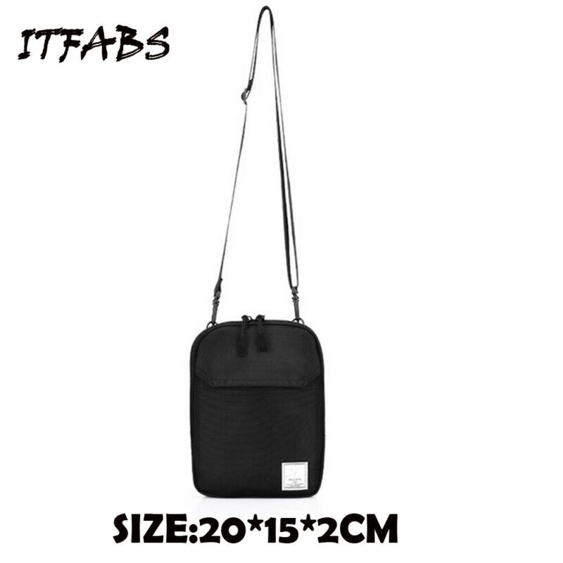 Square Men Bag Simple Handbags Casual Shoulder Pack Bag Unisex Small Crossbody Bags For Women's Messenger Bags