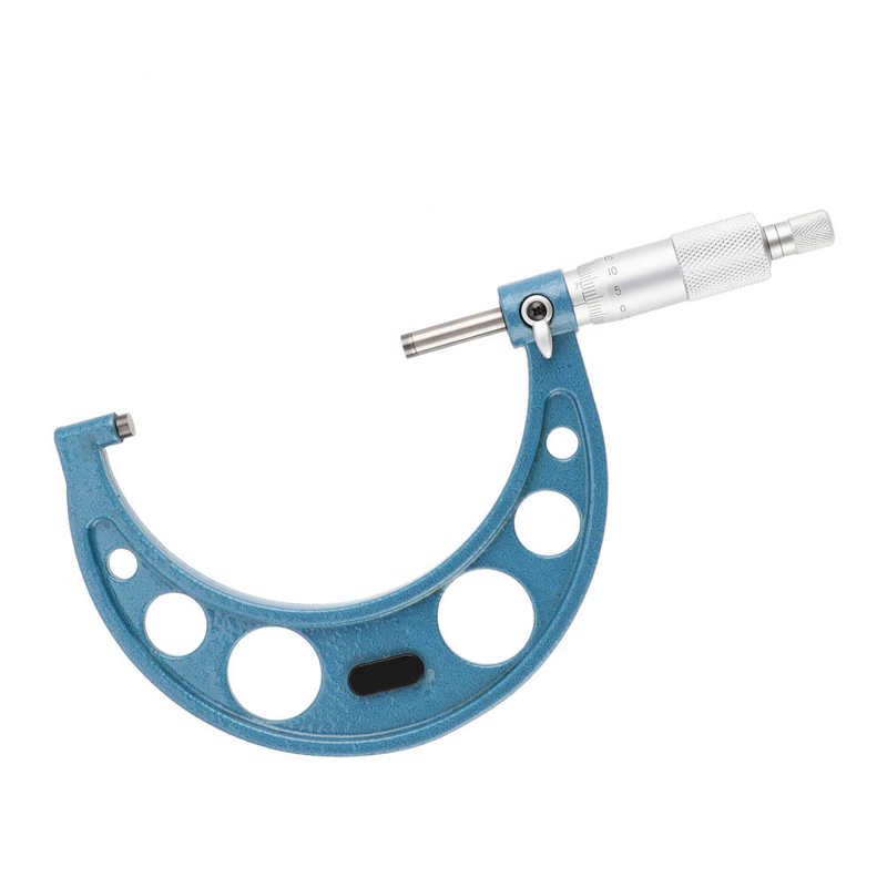 75-100Mm Buiten Micrometer Spiraal Buiten Meten Remklauwen Mechanische Structuur Vergrendeling Meetklok